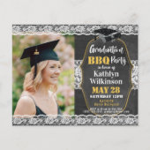 HAUSHALT Elegante Blumenspitze 4 Foto GRAD Einladu (Vorderseite)