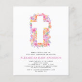 Haushalt Erste Heilige Kommunion Pastel Floral Pin (Vorderseite)