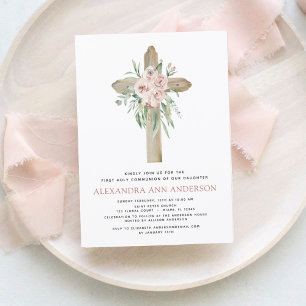 Haushalt Erste Heilige Kommunion Rosa Dusty Rose