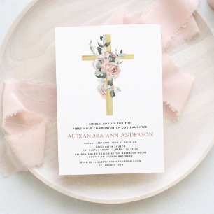Haushalt Erste Heilige Kommunion Rosa Dusty Rose