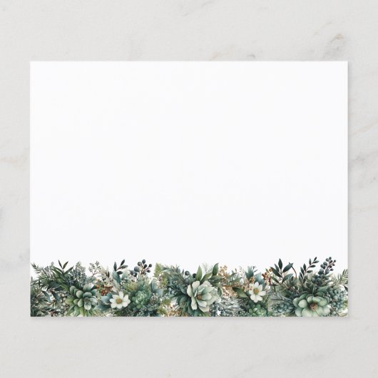 Haushalt Erste Weihnachten Mr. & Mrs. Weihnachtska (Rückseite)