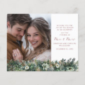 Haushalt Erste Weihnachten Mr. & Mrs. Weihnachtska (Vorderseite)