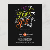 HAUSHALT Essen Drink und Beängstigend Halloween Ba (Vorderseite)