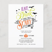 HAUSHALT Essen Drink und Beängstigend Halloween Ba (Vorderseite)