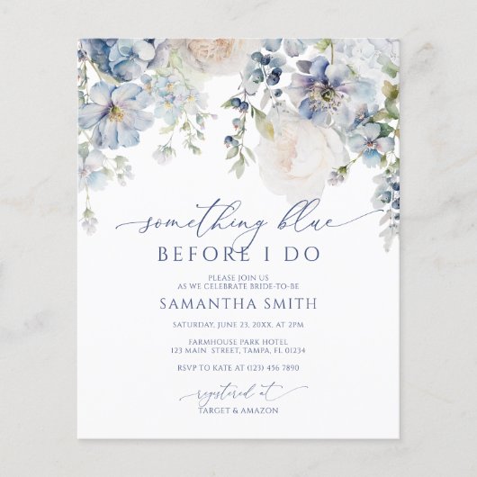 HAUSHALT etwas Blau, bevor ich einlade (Vorderseite)