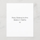 HAUSHALT Foto Personalisiert Weihnachten Lassen Si (Rückseite)