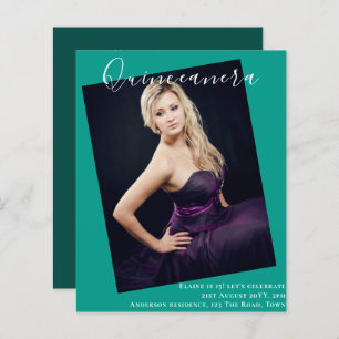 HAUSHALT - FOTO von Quinceanera Einladung zur Ankü