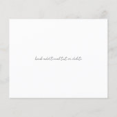 Haushalt Frohe Weihnachten Minimalistisches H Foto Flyer (Hinten)