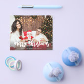 Haushalt Frohe Weihnachten Minimalistisches H Foto Flyer (Einzeln)