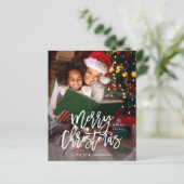 Haushalt Frohe WeihnachtskalligraphieVertikales Fo (Stehend Vorderseite)