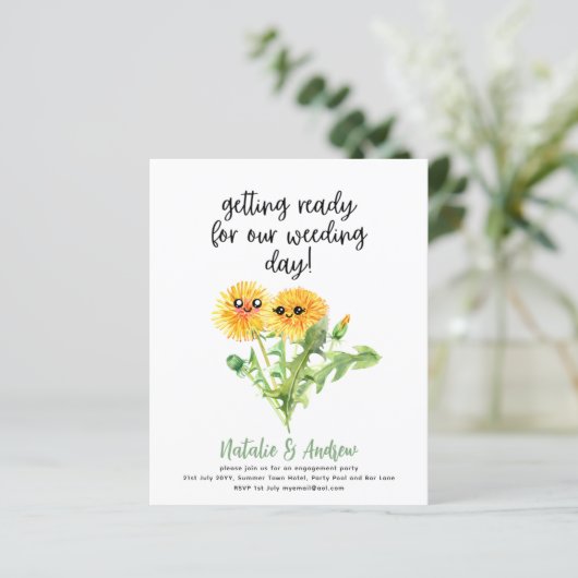 HAUSHALT Funny Niedlich Summer Brautparty Lüster (Stehend Vorderseite)