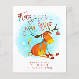 HAUSHALT Funny Oh Hirsch bringen Neues Jahr an