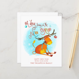 HAUSHALT Funny Oh Hirsch bringen Neues Jahr an