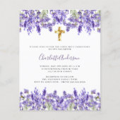 Haushalt für Lavendel Erste Einladung (Vorderseite)