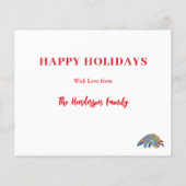 Haushalt für Niedliche gefährdete Arten (Rückseite)