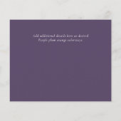 HAUSHALT FÜR zeitgenössische Hochzeitsparty (Rückseite)