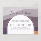 HAUSHALT FÜR zeitgenössische Hochzeitsparty (Vorderseite)