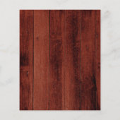 Haushalt Geburtstag Sonnenblume rustikal braunes H (Rückseite)