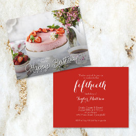 Haushalt Geburtstagskuchen-Party Einladungen