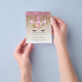 HAUSHALT Glitzer Quinceanera Unicorn Anicorn Flüge Flyer (Gruppe)