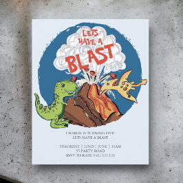HAUSHALT haben eine blast Dinosaurier Geburtstag E