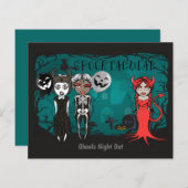 HAUSHALT Halloween Spooktacular Ghoulennacht-Out (Vorne/Hinten)