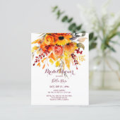 Haushalt Herbst Blume Brautparty (Stehend Vorderseite)