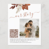 Haushalt Herbst Hochzeit im Herbst Foto QR Save th (Rückseite)