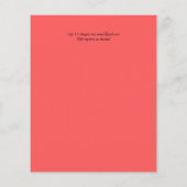 HAUSHALT Herbstliche Herbstlaub Hochzeitsreisen (Rückseite)