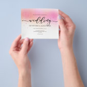 HAUSHALT Hochzeit Einladung. Einladung Flyer (Gruppe)