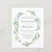 HAUSHALT - Hochzeitliches Leben und Blätter (Vorne/Hinten)