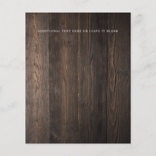 HAUSHALT Hübsche Holzstruktur Rosa Blumenzehen (Rückseite)