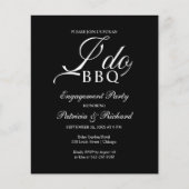 Haushalt I GRILLEN Engagement Partei Einladungen (Vorderseite)