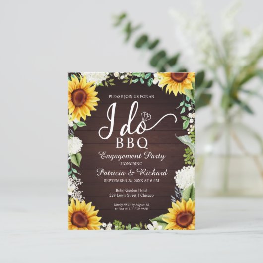 Haushalt I GRILLEN Rustikale Engagement Partei Ein (Stehend Vorderseite)