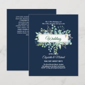 Haushalt KATHOLIC Christlich WEDDING Greenery bitt (Vorne/Hinten)