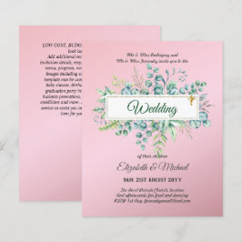 Haushalt KATHOLIC Christlich WEDDING Greenery bitt