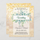 Haushalt KATHOLIC Christlich WEDDING Greenery bitt (Vorne/Hinten)