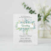 Haushalt KATHOLIC Christlich WEDDING Greenery bitt (Stehend Vorderseite)