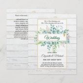 Haushalt KATHOLIC Christlich WEDDING Greenery bitt (Vorne/Hinten)