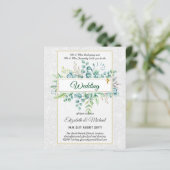 Haushalt KATHOLIC Christlich WEDDING Greenery bitt (Stehend Vorderseite)