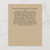 Haushalt KATHOLIC Christlich WEDDING Greenery bitt (Rückseite)