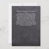 Haushalt KATHOLIC Christlich WEDDING Greenery bitt Einladung (Rückseite)