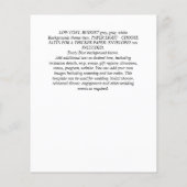 Haushalt KATHOLIC Christlich WEDDING Greenery bitt Flyer (Hinten)