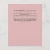 Haushalt KATHOLIC Christlich WEDDING Greenery bitt Flyer (Hinten)