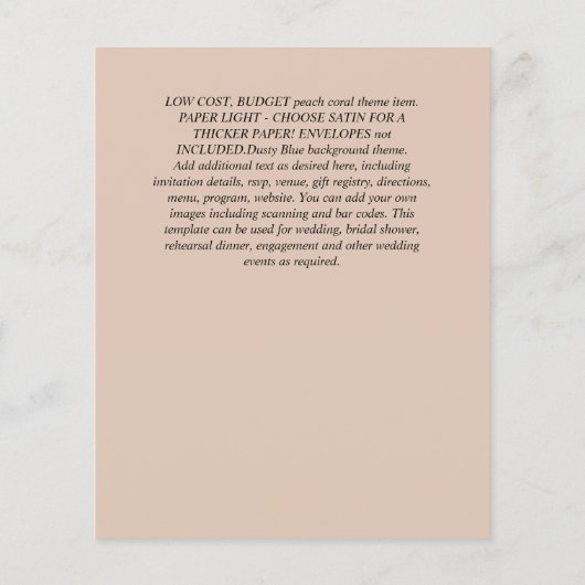 Haushalt KATHOLIC Christlich WEDDING Greenery bitt Flyer (Hinten)