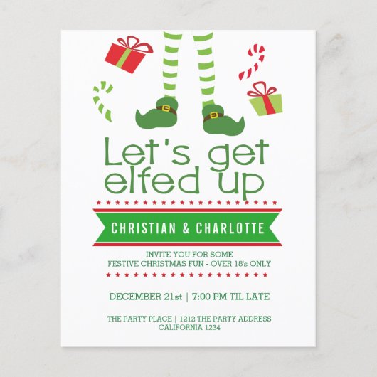 HAUSHALT Lasse Weihnachts-Party erledigen Einladun (Vorderseite)