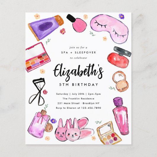 Haushalt Makeup Girls Slumber Sleepover Wellness-C (Vorderseite)