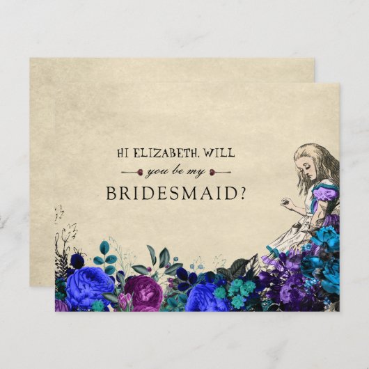 HAUSHALT meine überragende Blumenfrau-Alice im Wun (Vorne/Hinten)