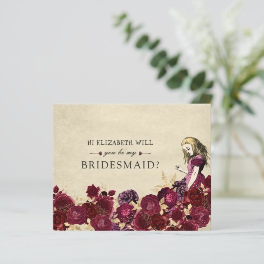 HAUSHALT meine überragende rote Alice im Wunderlan (Stehend Vorderseite)