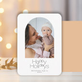 Haushalt MINI GRÖSSE Foto Winterferien Mitteilungskarte